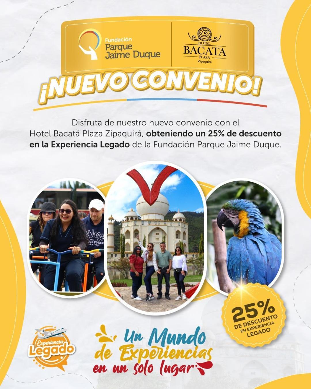 Hotel Bacata Plaza Zipaquira Bagian luar foto